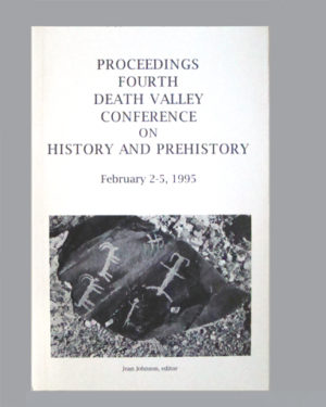 4th Death Valley Conference Proceedings - History and Prehistory
