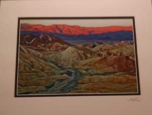 Zabriskie Badlands Print