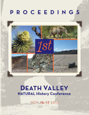 1st Death Valley Natural History Conference Proceedings