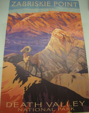 Death Valley National Park Wooden Poster