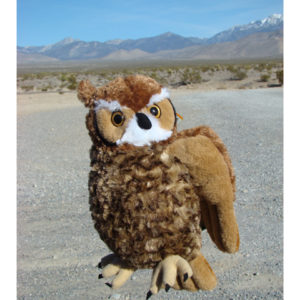 Great Horned Owl Cuddlekin 12"