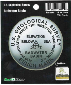 US Geological Survey Badwater Basin Sticker
