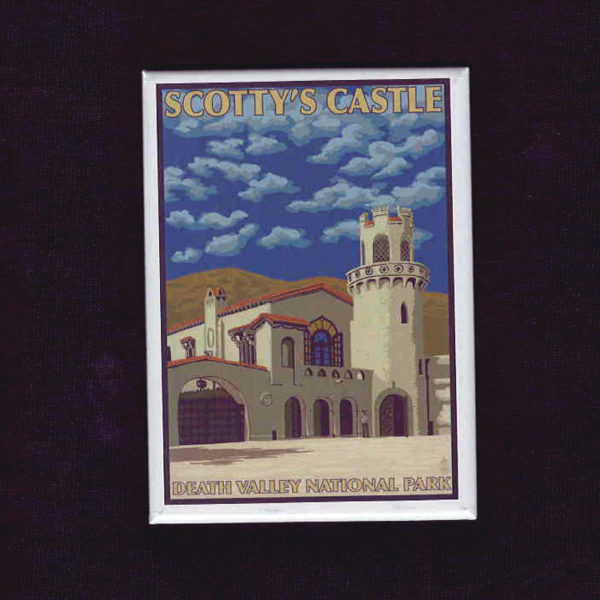 Scotty's Castle  Magnet (Lantern)