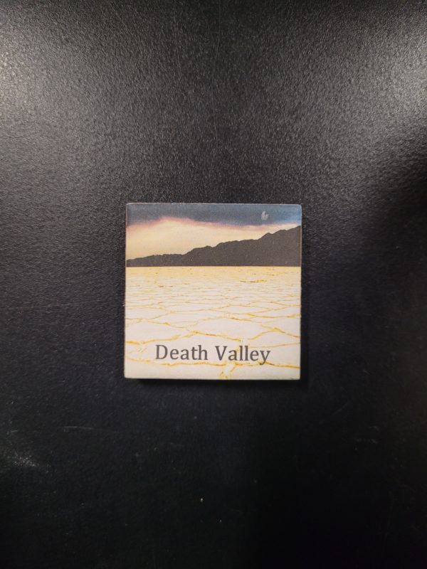 Salt Flats Ceramic Magnet