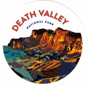 Death Valley Badge Sticker