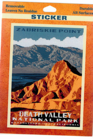 Zabriskie Point Retro Sticker
