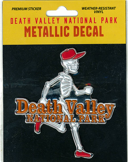 Running Skeleton Sticker