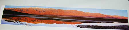 Badwater Basin Panoramic Postcard