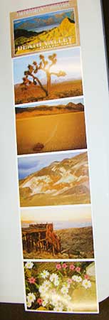 Death Valley Badwater Postcard Strip