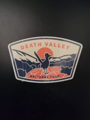 3 Color Death Valley Sticker