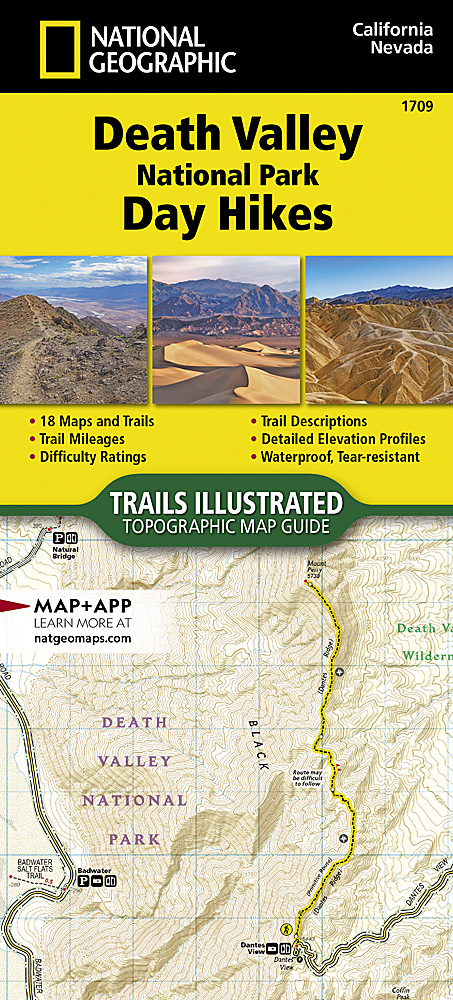 Death Valley National Park Trails Illustrated Map Guide – Death Valley 