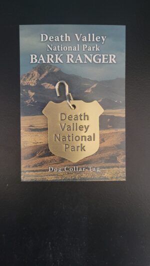 Death Valley Bark Ranger Dog Collar Tag